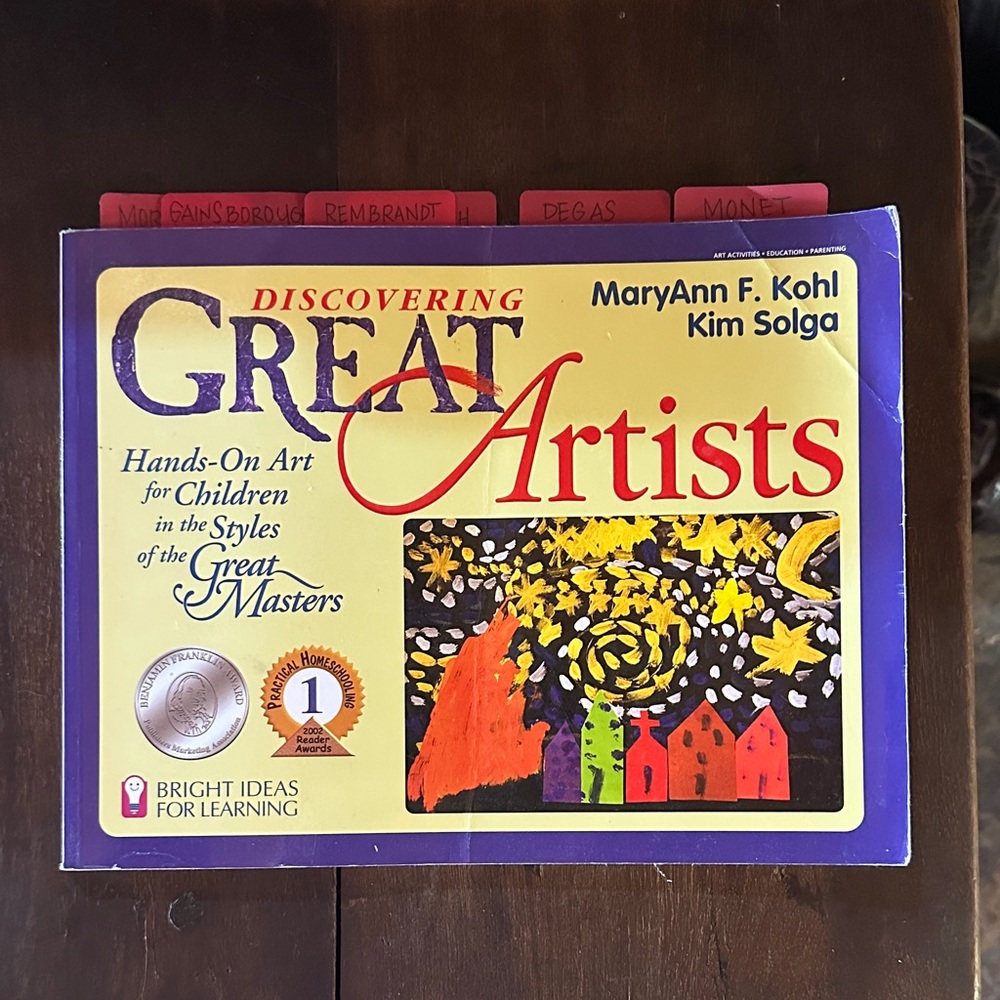 Discovering Great Artists Book